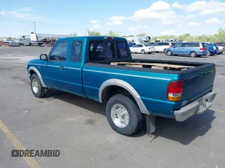 1994 Ford Ranger Splash with VIN 1FTCR15X8RPB51199, listed as a IAAI auction lot 42123779 with 203,940 mi miles. Bid and sale history available at carsss.com. Image 3.