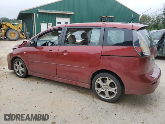 2009 Mazda 5 Sport with VIN JM1CR29L590328488, listed as a Copart auction lot 64696654 with Not Provided miles and Salvage Title. Bid and sale history available at DreamBid. Image 2.