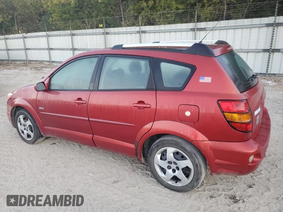 2005 Pontiac Vibe with VIN 5Y2SL63815Z450134, listed as a Copart auction lot 77166104 with 292,078 mi miles and Salvage Title. Bid and sale history available at carsss.com. Image 2.