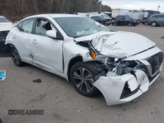 2022 Nissan Sentra SV z VIN 3N1AB8CV0NY314459, wystawiony jako IAAI lot #41268638 z przebiegiem Nie podano mil oraz . Historia ofert i sprzedaży dostępna na DreamBid. Obrazek 1.