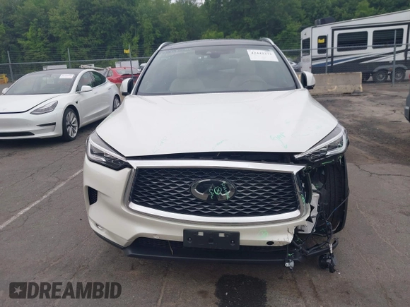 2019 Infiniti QX50 Luxe z VIN 3PCAJ5M33KF104361, wystawiony jako IAAI lot #42442271 z przebiegiem 47 217 mil mil oraz . Historia ofert i sprzedaży dostępna na DreamBid. Obrazek 12.