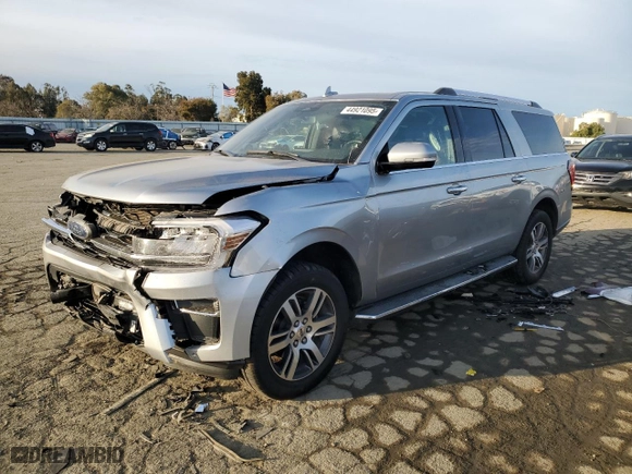 2022 Ford Expedition Max Limited with VIN 1FMJK1KT0NEA37566, listed as a Copart auction lot 44921095 with 90,248 mi miles and Salvage Title. Bid and sale history available at carsss.com. Image 1.