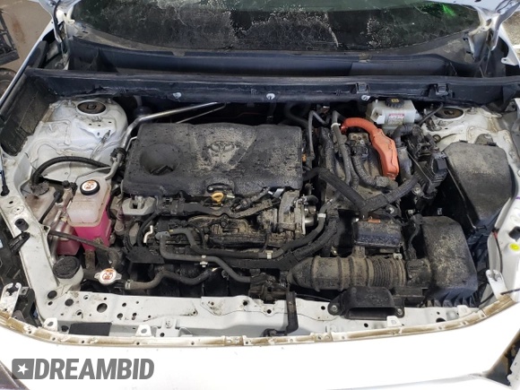 2021 Toyota RAV4 Hybrid LE with VIN 4T3LWRFV0MU034668, listed as a Copart auction lot 48392805 with 40,318 mi miles and Salvage Title. Bid and sale history available at carsss.com. Image 11.