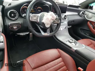 2022 Mercedes-Benz C 300 with VIN W1KWJ8DB0NG113775, listed as a Copart auction lot 78471944 with 20,225 mi miles and Salvage Title. Bid and sale history available at DreamBid. Image 8.