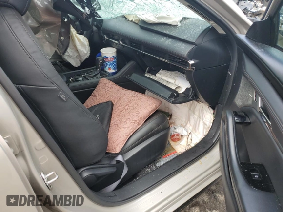 2023 Mazda 3 Premium Plus with VIN 3MZBPBEY9PM376781, listed as a Copart auction lot 61993144 with Not Provided miles and Salvage Title. Bid and sale history available at DreamBid. Image 8.