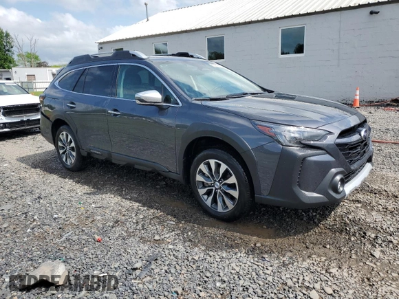 2023 Subaru Outback Touring XT with VIN 4S4BTGPD9P3179659, listed as a Copart auction lot 55819815 with 16,784 mi miles and Salvage title. Bid and sale history available at DreamBid. Image 4.