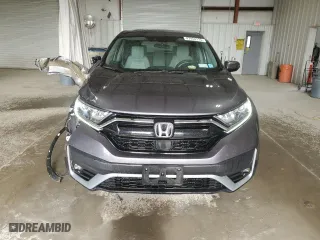 2022 Honda CR-V EX with VIN 2HKRW2H51NH618844, listed as a Copart auction lot 47454115 with 27,695 mi miles and Salvage Title. Bid and sale history available at carsss.com. Image 5.