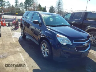2015 Chevrolet Equinox LS with VIN 2GNFLEEK6F6380185, listed as a IAAI auction lot 41782397 with 111,253 mi miles. Bid and sale history available at carsss.com. Image 1.