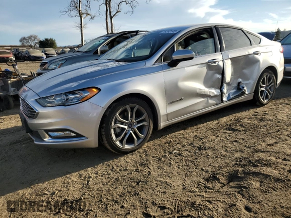 2017 Ford Fusion Hybrid SE with VIN 3FA6P0LU4HR315308, listed as a Copart auction lot 46350145 with 170,838 mi miles and Salvage title. Bid and sale history available at DreamBid. Image 1.