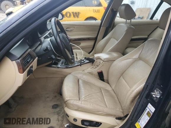 2008 BMW 3 Series 328xi with VIN WBAVC73578A236404, listed as a Copart auction lot 53423405 with 129,840 mi miles and Clean Title. Bid and sale history available at carsss.com. Image 7.