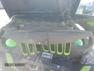 2017 Jeep Wrangler Unlimited Sport with VIN 1C4BJWDG0HL616663, listed as a Copart auction lot 53261995 with 80,356 mi miles and Salvage title. Bid and sale history available at DreamBid. Image 11.
