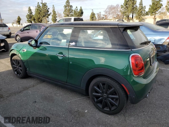 2020 MINI Hardtop Cooper with VIN WMWXR3C00L2M30375, listed as a Copart auction lot 51016485 with 105,486 mi miles and Salvage title. Bid and sale history available at DreamBid. Image 2.