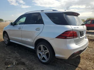 2016 Mercedes-Benz GLE 400 with VIN 4JGDA5GBXGA678189, listed as a Copart auction lot 58309745 with 109,926 mi miles and Salvage title. Bid and sale history available at DreamBid. Image 2.
