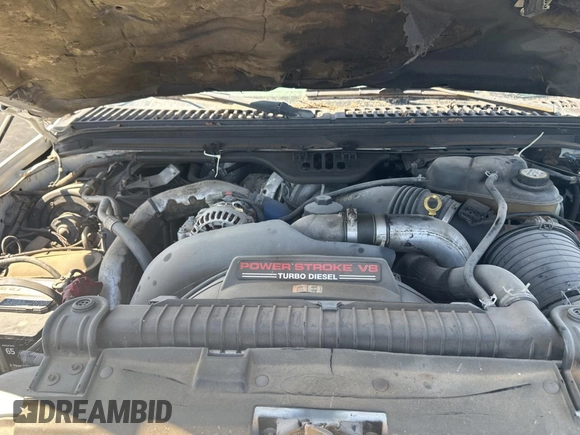 2003 Ford F-350 with VIN 1FDWW37P93EC03534, listed as a Copart auction lot 50217135 with 123,606 mi miles and Clean title. Bid and sale history available at DreamBid. Image 7.