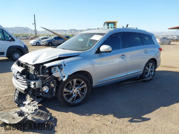 2015 Infiniti QX60 with VIN 5N1AL0MN7FC553099, listed as a IAAI auction lot 42094321 with 100,023 mi miles and . Bid and sale history available at DreamBid. Image 17.
