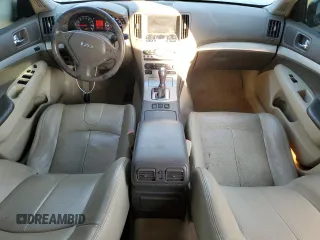 2007 Infiniti G35 G35x with VIN JNKBV61FX7M806638, listed as a Copart auction lot 74701224 with 151,697 mi miles and Salvage Title. Bid and sale history available at DreamBid. Image 8.