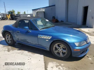2000 BMW Z3 2.5 z VIN 4USCH9344YLG03131, wystawiony jako Copart lot #57915345 z przebiegiem 95 768 mil mil oraz Szkoda całkowita • Salvage title. Historia ofert i sprzedaży dostępna na DreamBid. Obrazek 4.