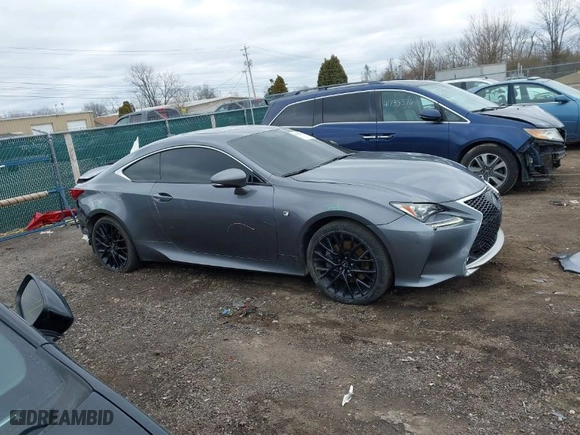 2016 Lexus RC 350 with VIN JTHSE5BC2G5006473, listed as a IAAI auction lot 41738134 with NaN miles. Bid and sale history available at carsss.com. Image 14.