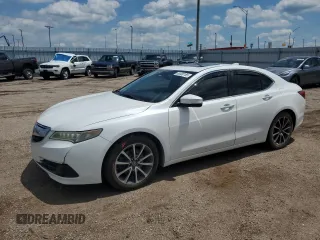 2015 Acura TLX Technology with VIN 19UUB3F50FA005655, listed as a Copart auction lot 63030165 with 137,619 mi miles and Salvage title. Bid and sale history available at DreamBid. Image 1.