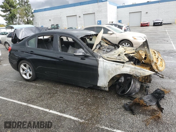 2015 BMW 3 Series 328i with VIN WBA3C1C55FK119920, listed as a Copart auction lot 48752765 with Not Provided miles and Non Repairable. Bid and sale history available at carsss.com. Image 4.
