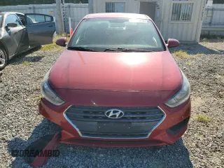 2018 Hyundai Accent SE with VIN 3KPC24A39JE027195, listed as a Copart auction lot 66808254 with 51,409 mi miles and Salvage Title. Bid and sale history available at carsss.com. Image 5.