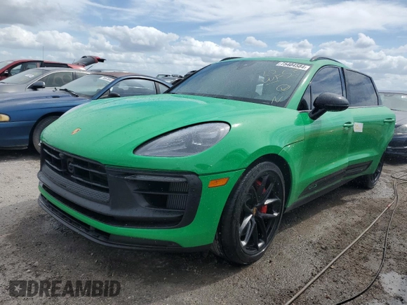 2022 Porsche Macan Turbo with VIN WP1AF2A58NLB32131, listed as a Copart auction lot 75404584 with Not provided miles and Non repairable. Bid and sale history available at DreamBid. Image 1.