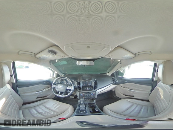2017 Ford Escape SE with VIN 1FMCU0GD6HUB48986, listed as a Copart auction lot 43915415 with 122,465 mi miles and Salvage Title. Bid and sale history available at DreamBid. Image 14.