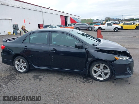 2013 Toyota Corolla L with VIN 2T1BU4EE1DC123875, listed as a IAAI auction lot 41753524 with 98,599 mi miles. Bid and sale history available at carsss.com. Image 13.