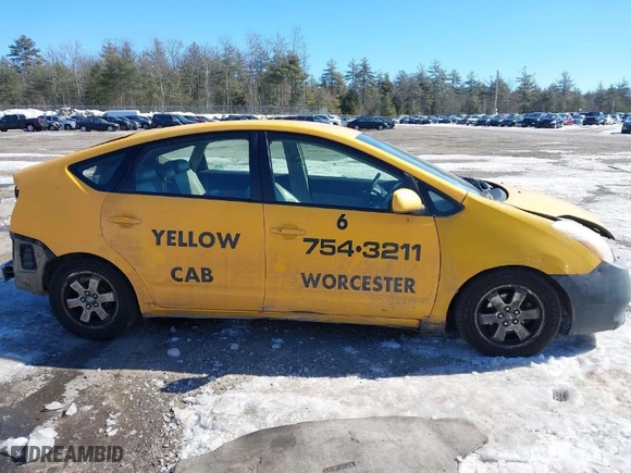 2006 Toyota Prius with VIN JTDKB20U267081861, listed as a IAAI auction lot 41710267 with NaN miles. Bid and sale history available at carsss.com. Image 14.