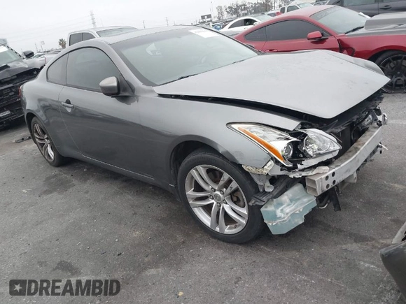 2010 Infiniti G37 Coupe x with VIN JN1CV6EL7AM151791, listed as a IAAI auction lot 42008680 with 106,246 mi miles. Bid and sale history available at carsss.com. Image 1.