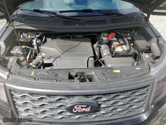 2017 Ford Explorer Platinum with VIN 1FM5K8HT1HGC90003, listed as a Copart auction lot 52806735 with 55,905 mi miles and Salvage Title. Bid and sale history available at carsss.com. Image 12.