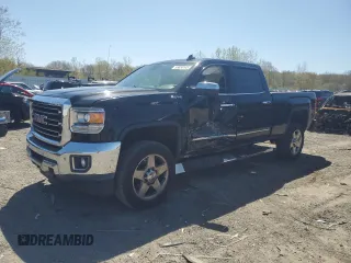 2015 GMC Sierra 2500HD SLT with VIN 1GT12ZEG2FF600811, listed as a Copart auction lot 53830145 with 199,017 mi miles and Clean title. Bid and sale history available at DreamBid. Image 1.