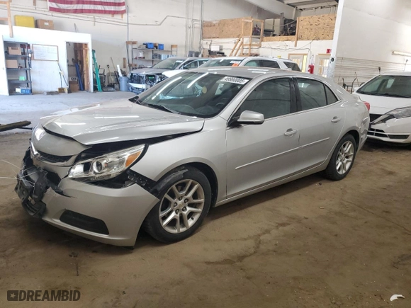 2015 Chevrolet Malibu LT with VIN 1G11C5SL0FF172317, listed as a Copart auction lot 49980005 with 101,358 mi miles and Salvage Title. Bid and sale history available at carsss.com. Image 1.