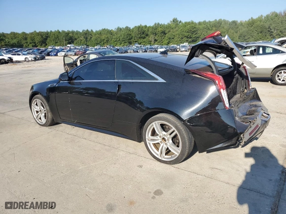 2011 Cadillac CTS Coupe Performance with VIN 1G6DJ1ED0B0122718, listed as a Copart auction lot 68487314 with 96,028 mi miles and Salvage Title. Bid and sale history available at carsss.com. Image 2.