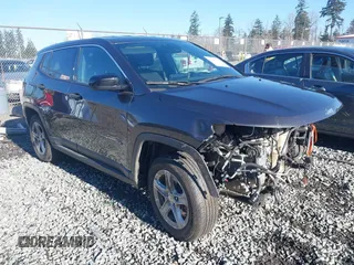 2023 Jeep Compass Sport with VIN 3C4NJDAN2PT527152, listed as a IAAI auction lot 41431798 with 45,989 mi miles and . Bid and sale history available at DreamBid. Image 1.