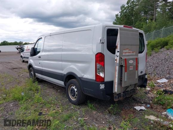 2019 Ford Transit with VIN 1FTYR1ZM4KKA27164, listed as a IAAI auction lot 42765315 with 115,196 mi miles and . Bid and sale history available at DreamBid. Image 3.