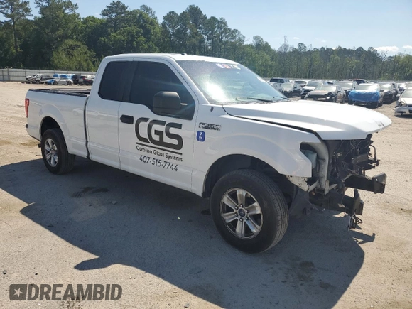 2015 Ford F-150 XL z VIN 1FTEX1C84FFD10974, wystawiony jako Copart lot #55655315 z przebiegiem 104 256 mil mil oraz Szkoda całkowita • Salvage title. Historia ofert i sprzedaży dostępna na DreamBid. Obrazek 4.