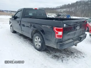 2018 Ford F-150 XL with VIN 1FTMF1EP8JKD65446, listed as a IAAI auction lot 41412677 with 87,225 mi miles. Bid and sale history available at carsss.com. Image 3.