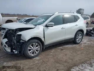 2016 Nissan Rogue S with VIN 5N1AT2MV4GC917962, listed as a IAAI auction lot 41606001 with 161,691 mi miles. Bid and sale history available at carsss.com. Image 18.