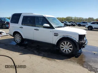 2013 Land Rover LR4 HSE with VIN SALAG2D43DA658302, listed as a Copart auction lot 54530325 with 130,614 mi miles and Salvage title. Bid and sale history available at DreamBid. Image 4.