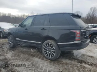 2016 Land Rover Range Rover Supercharged с VIN SALGS2EFXGA301986, выставлен на аукционе Copart как лот 46297765 с пробегом 81 247 миль миль и Чистый • Clean title. История ставок и продаж доступна на DreamBid. Изображение 2.