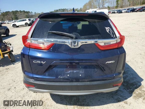 2017 Honda CR-V EX-L with VIN 5J6RW2H84HL018727, listed as a Copart auction lot 50523945 with 125,342 mi miles and Salvage Title. Bid and sale history available at DreamBid. Image 6.