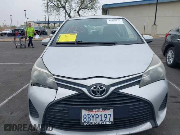 2016 Toyota Yaris L with VIN VNKKTUD39GA062097, listed as a IAAI auction lot 42030121 with 135,500 mi miles. Bid and sale history available at carsss.com. Image 13.