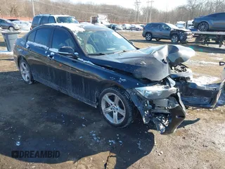 2014 BMW 3 Series 328d xDrive with VIN WBA3D5C57EKX98964, listed as a IAAI auction lot 41395268 with 135,272 mi miles. Bid and sale history available at carsss.com. Image 1.