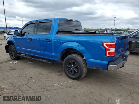 2020 Ford F-150 XL with VIN 1FTEW1E4XLFB00873, listed as a Copart auction lot 58378645 with 109,721 mi miles and Salvage title. Bid and sale history available at DreamBid. Image 2.