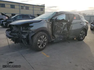 2015 Nissan Murano SL with VIN 5N1AZ2MH8FN218796, listed as a Copart auction lot 42603745 with 0 mi miles and Salvage Title. Bid and sale history available at carsss.com. Image 1.