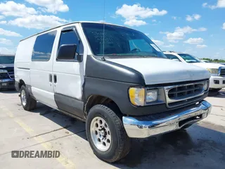 1998 Ford Econoline Cargo z VIN 1FTPE24L0WHA26141, wystawiony jako IAAI lot #42222412 z przebiegiem 345 331 mil mil oraz . Historia ofert i sprzedaży dostępna na DreamBid. Obrazek 1.