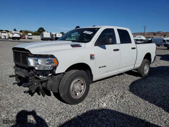 2022 Ram 2500 Tradesman with VIN 3C6UR4CJ7NG270629, listed as a Copart auction lot 46321675 with 61,448 mi miles and Salvage Title. Bid and sale history available at carsss.com. Image 1.