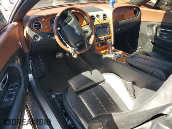 2010 Bentley Continental GT с VIN SCBDR3ZA9AC066604, выставлен на аукционе Copart как лот 56603565 с пробегом Не указан миль и Списание • Salvage title. История ставок и продаж доступна на DreamBid. Изображение 8.