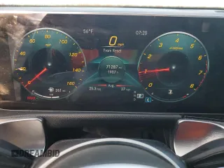 2020 Mercedes-Benz GLB with VIN WDC4M4GB1LW007779, listed as a Copart auction lot 46253265 with 71,287 mi miles and Salvage Title. Bid and sale history available at carsss.com. Image 9.
